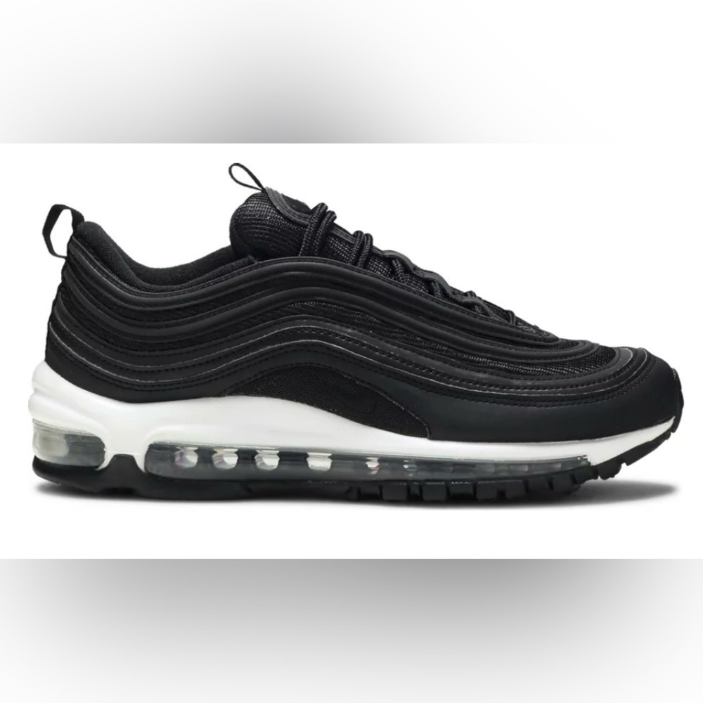 NEW Nike Air Max 97 Black/Black/White, Women's 9